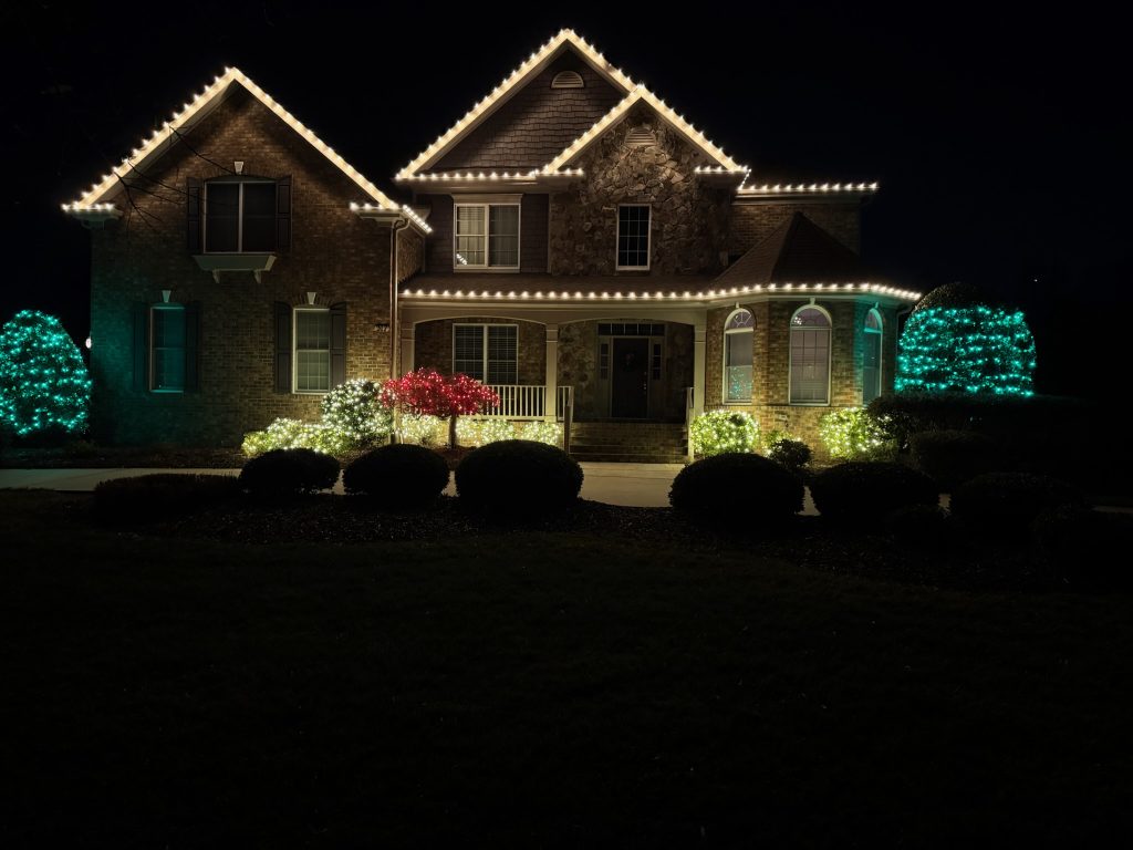 Holiday Lights, Waxhaw NC.